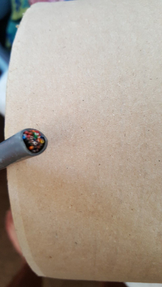 Madison/TE Connectivity 24/32C Solid Multi-Shielded Communication Cable Gry/25ft