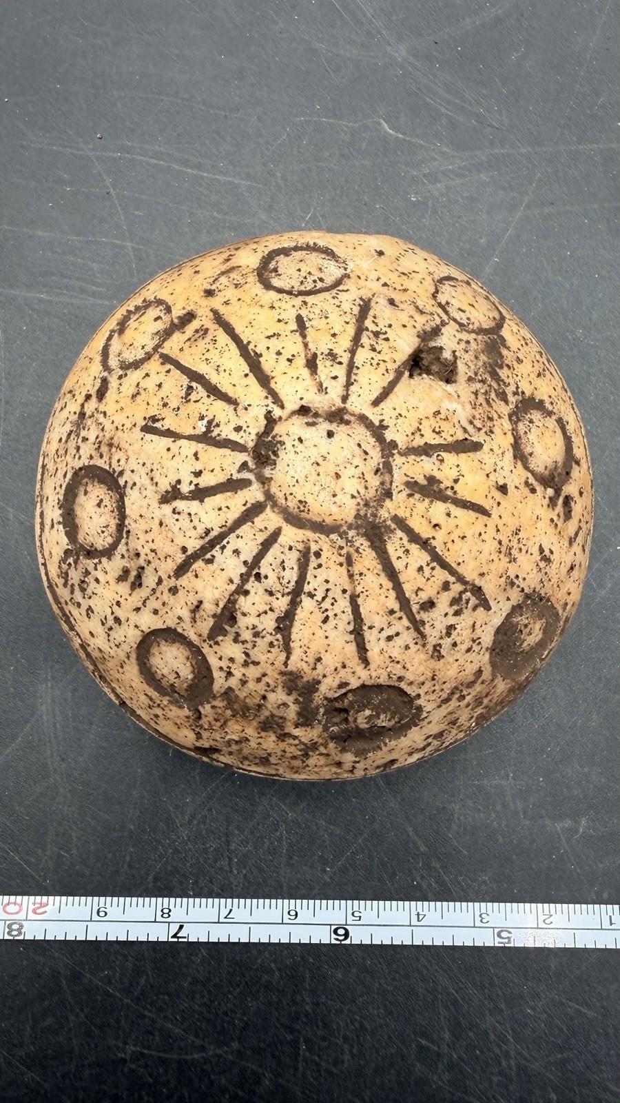 Magnetic UFO Boat From Tula Hidalgo Mexico Ojuelos Aliencarving