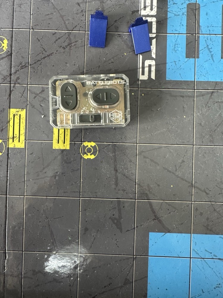 HEXBUG BattleBots Arena Bite Force & Blacksmith Arena Game Board Working Remote