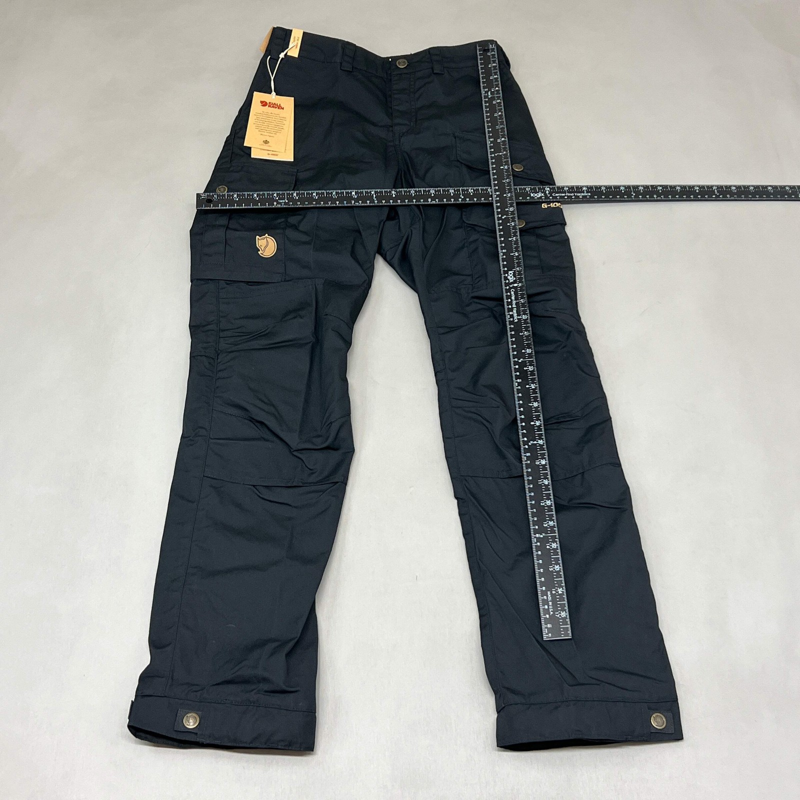 FJALLRAVEN Vidda Pro Pant G-1000 Women's Sz US 26 EUR 34 Black 89335 (New)