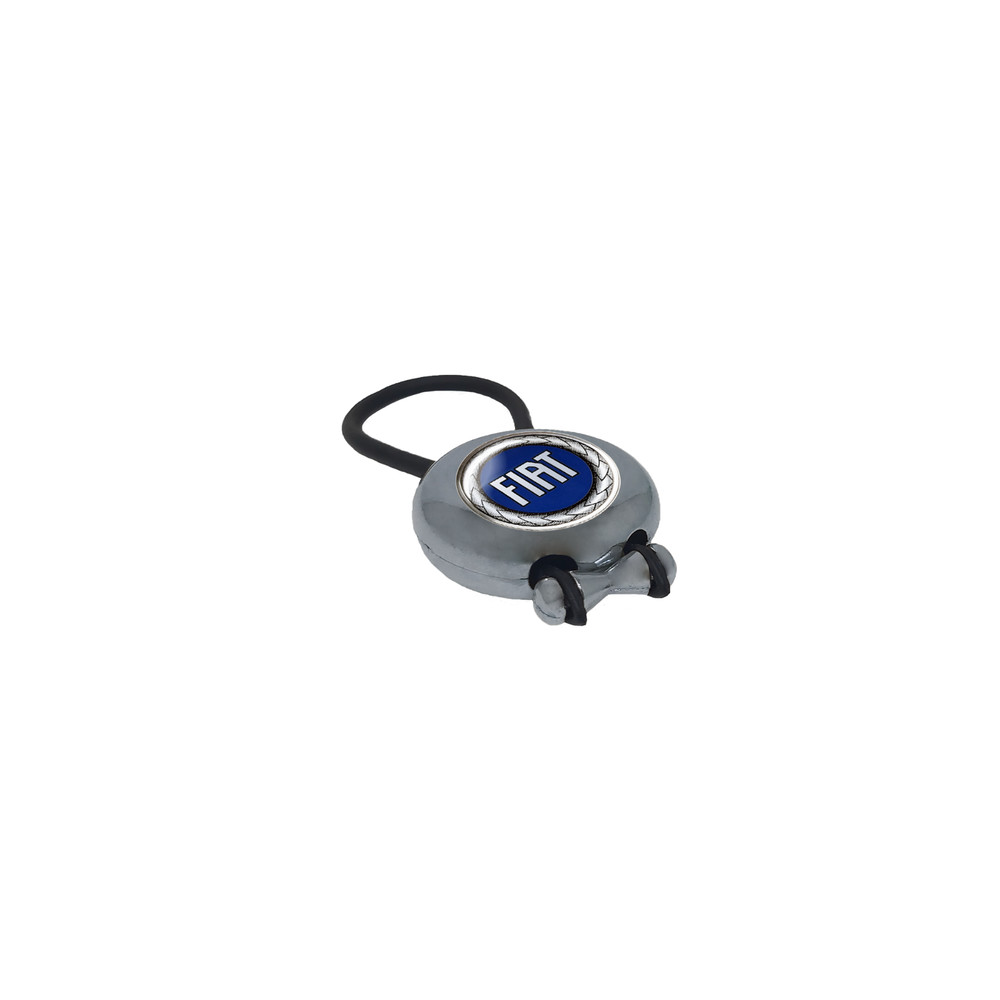 Fiat Blue Key Ring, 4 X 3.2 Cm