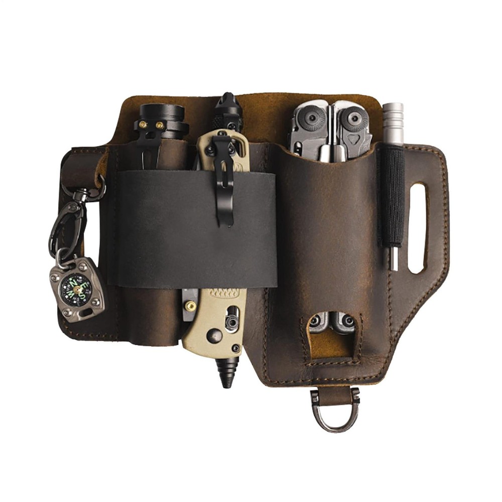 Multitool Flashlight Holster Enough Space For All Items To Outdoor Camping