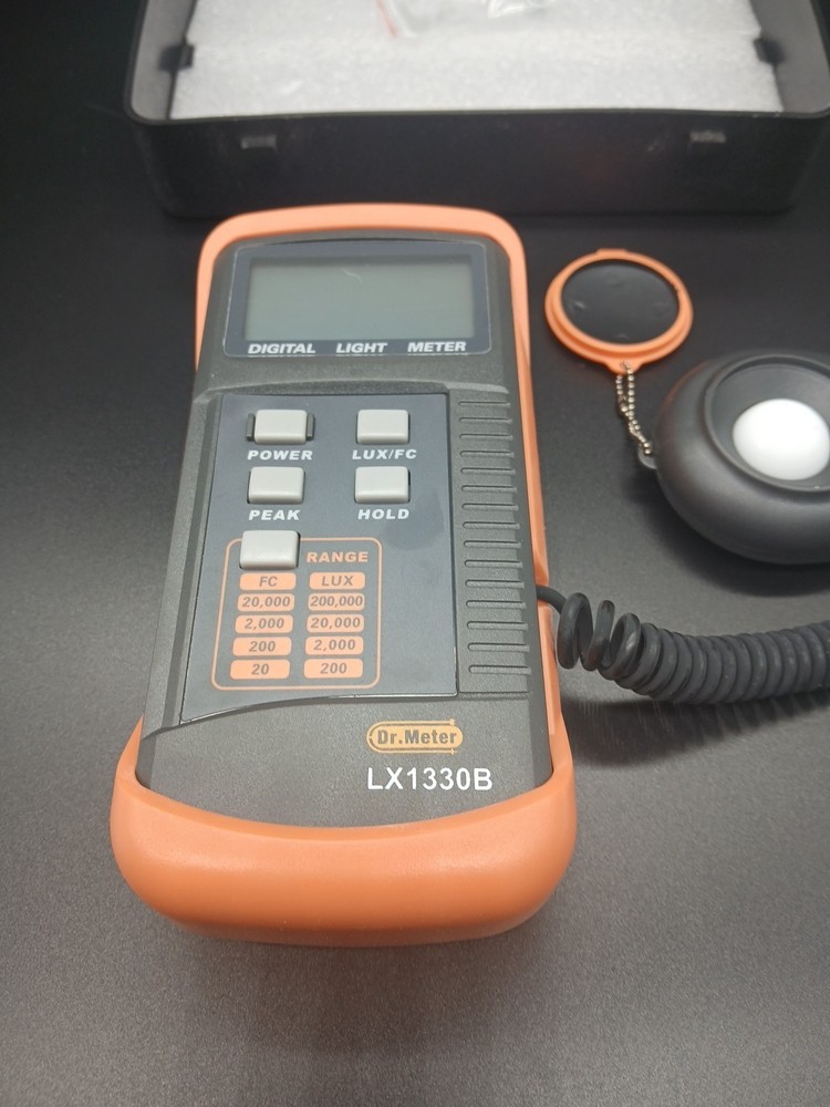 DrMeter Digital Illuminance Meter LX1330B -Precise and reliable light meter