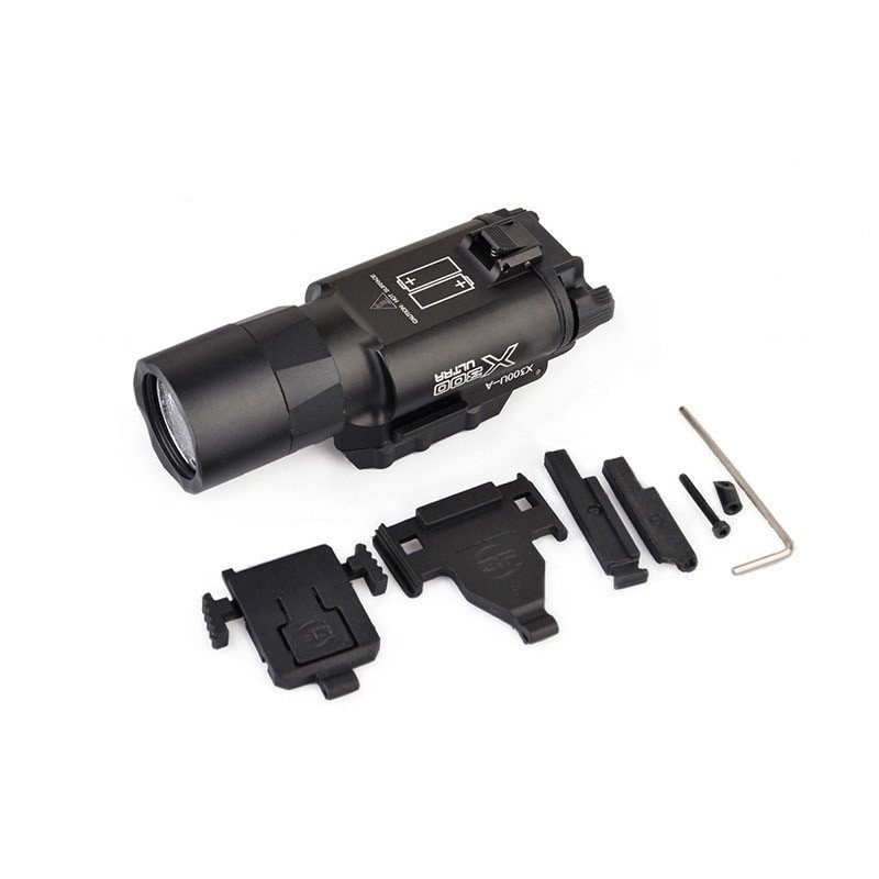 200LM Hanging Tactical Strong Light LED Outdoor Lighting Lighting Function Black