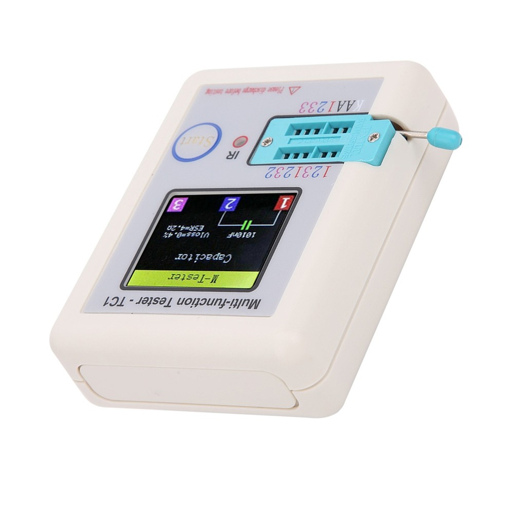 Multifunction Transistor Tester Portable Operation For Electronics Hobbyist Use