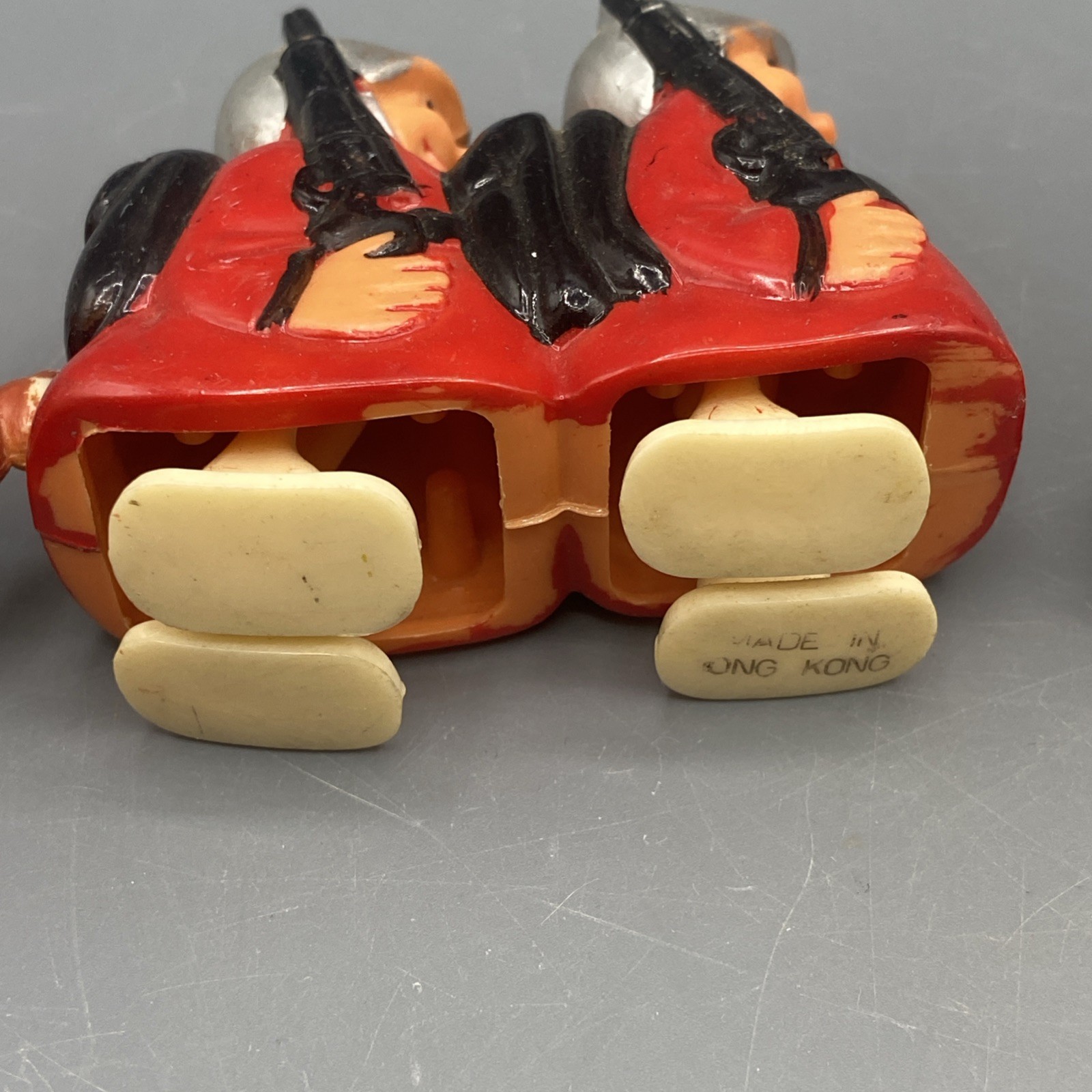 Vintage 1960’s Marx Ramp Walker Lot Of 5 Penguins/Sailors/Soldiers/Cat