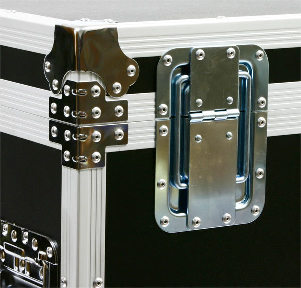 OSP Utility ATA Road Case 45" Trunk Case 4" wheels - Rubber Lined