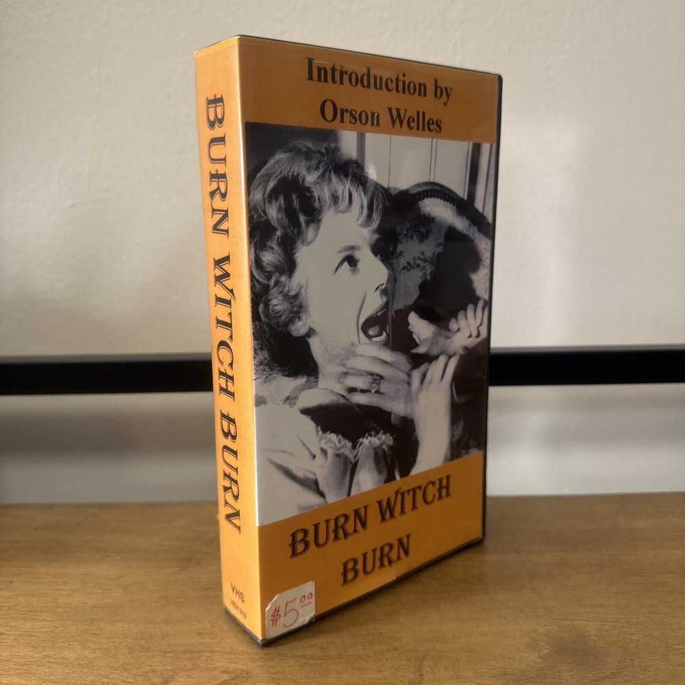 Burn Witch Burn - 1962 - VHS - Horror - Anglo Amalgamated Corp