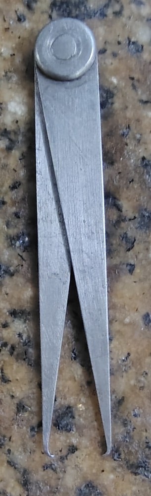 🗽 VINTAGE MINI 4" OD/ ID CALIPER