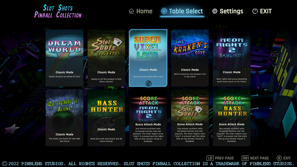 LaunchBox Pinball Collections Arcade PC