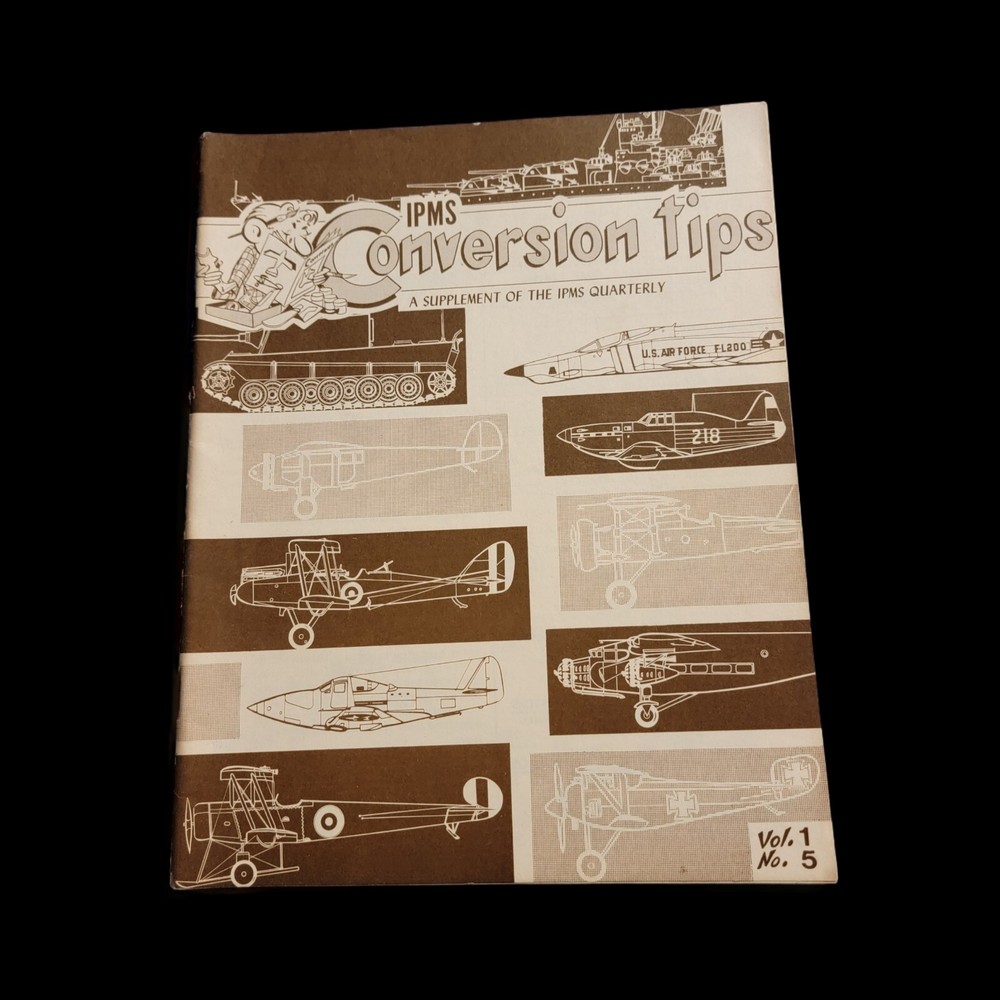 Vtg Plastic Models Toy Models Journal Magazine Conversion Tips IPMS