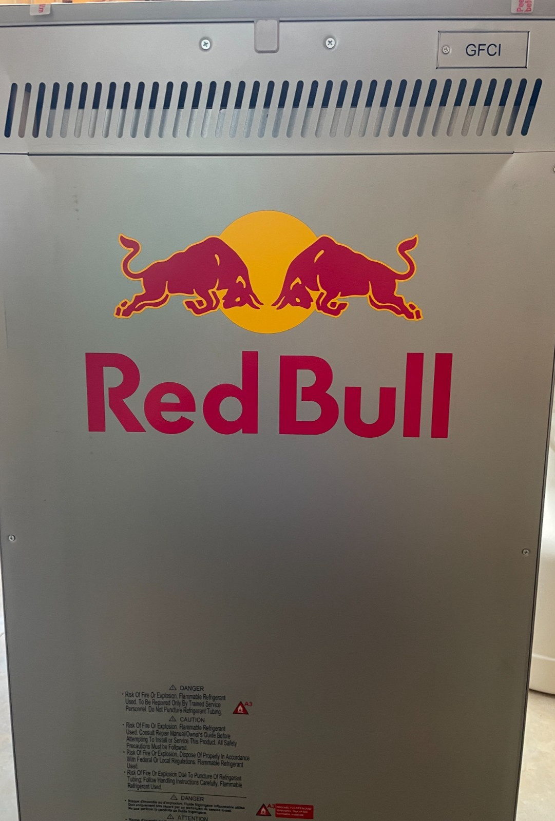 Medium Red Bull Mini Fridge NEW