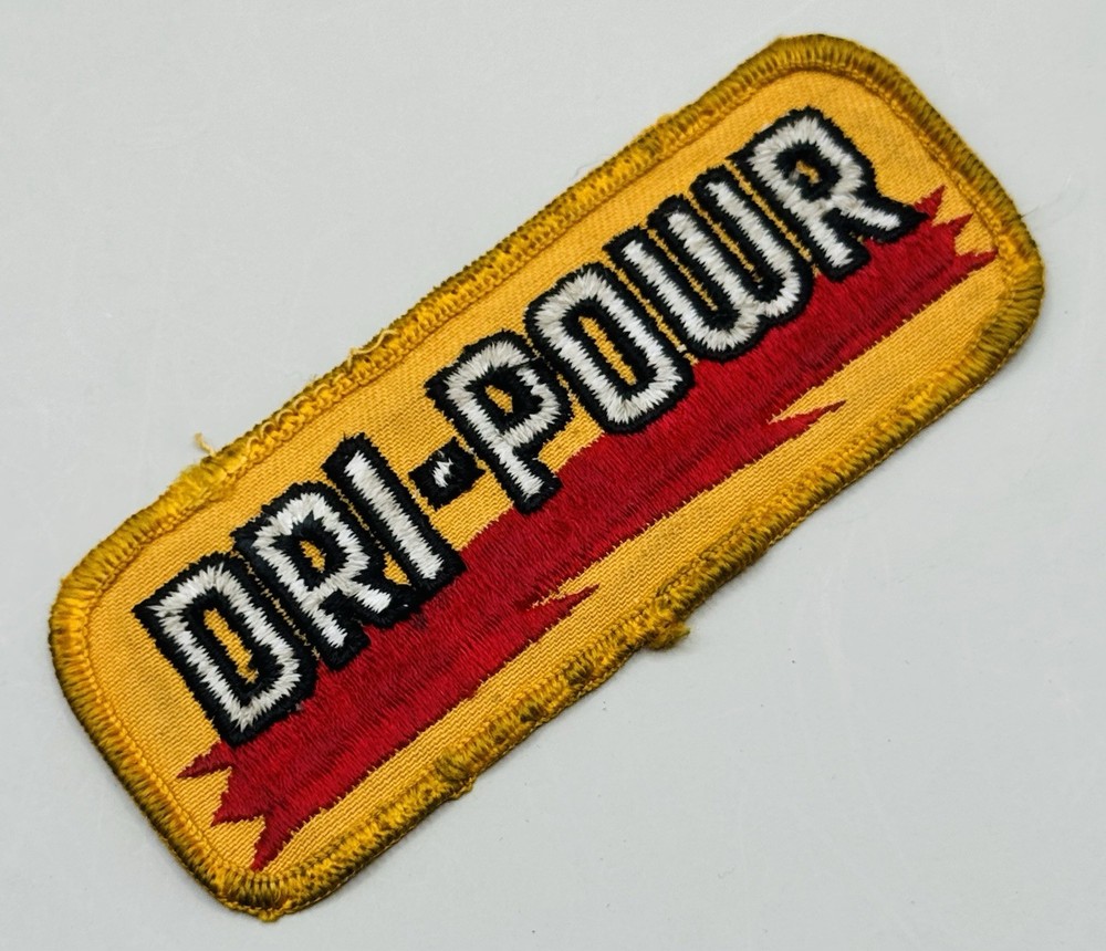Vintage DRI-POWR Engine Oil Performance Enhancer Patch Rare