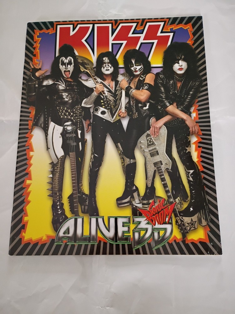 Kiss Alive 35/Sonic Boom Tour Book Program