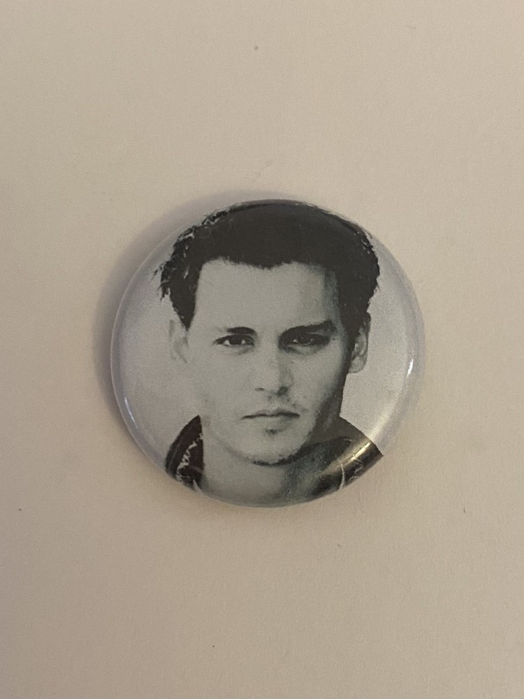 Johnny Depp Pin Back Button P164