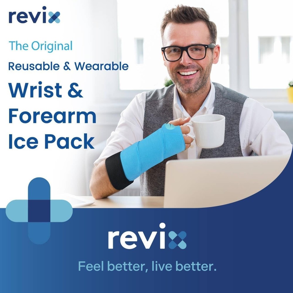 Reusable 24-Inch Wrist Ice Pack with Double Texture - Enhanced Recovery Solution