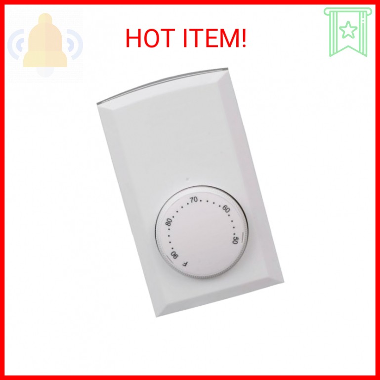 Cadet Wall Mount Heating Dial Single Pole Thermostat