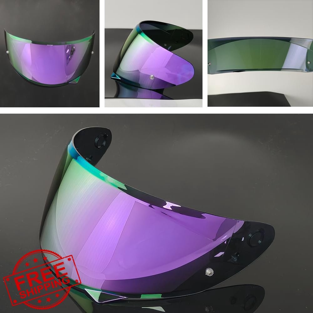 HJC C10 Helmet Visor Replacement Revo Deep Purple