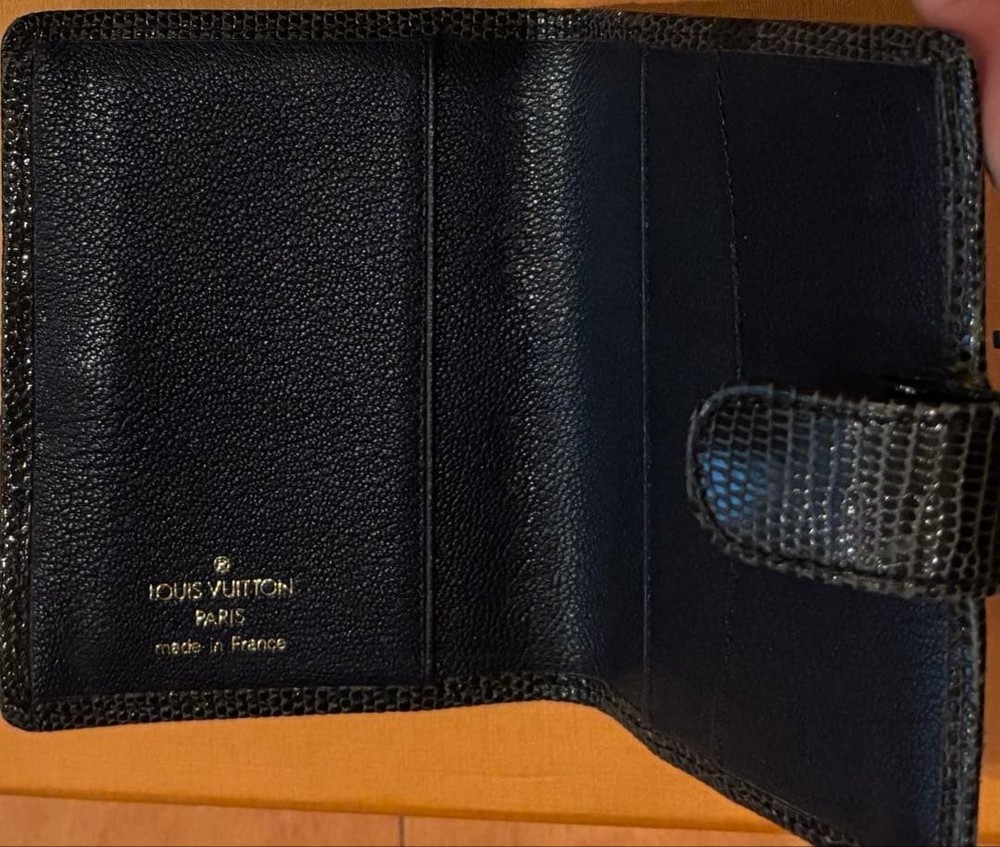 Used Louis Vuitton Agenda Mini Lizard Notebook