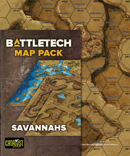 BATTLETECH MAPPACK SAVANNAH NEW!