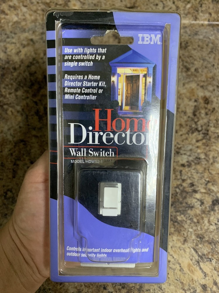 IBM Wall Switch Module Factory New In Box Model HDWS2-1