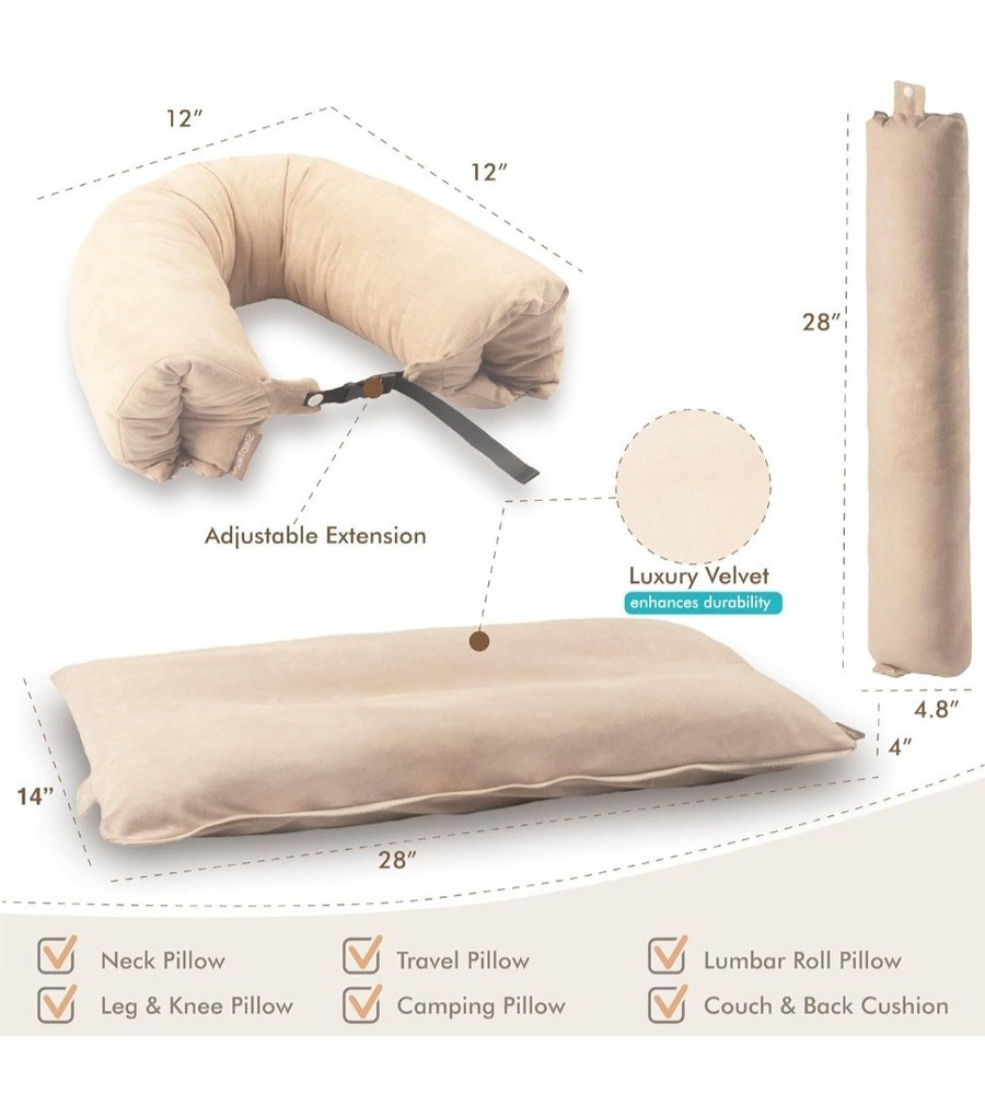 SlepTex 4 In 1 Neck Pillow NEW