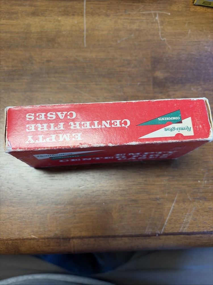 Vintage Remington 300 Savage Ammo Box Empty Center Fire Cases EMPTY Box / Insert
