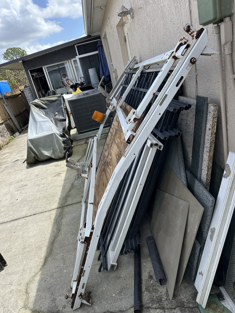 Ford ecoline van steel ladder rack
