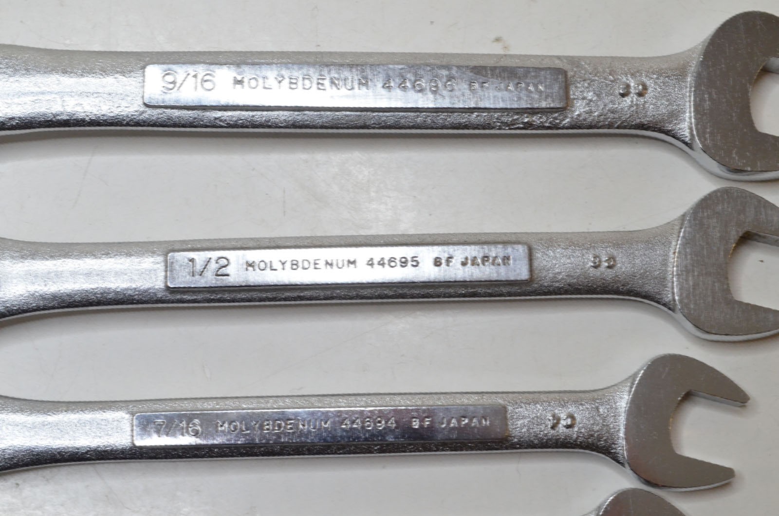 Vintage Craftsman 12pc Inch-SAE 12 Point Combination Wrench Set - Japan