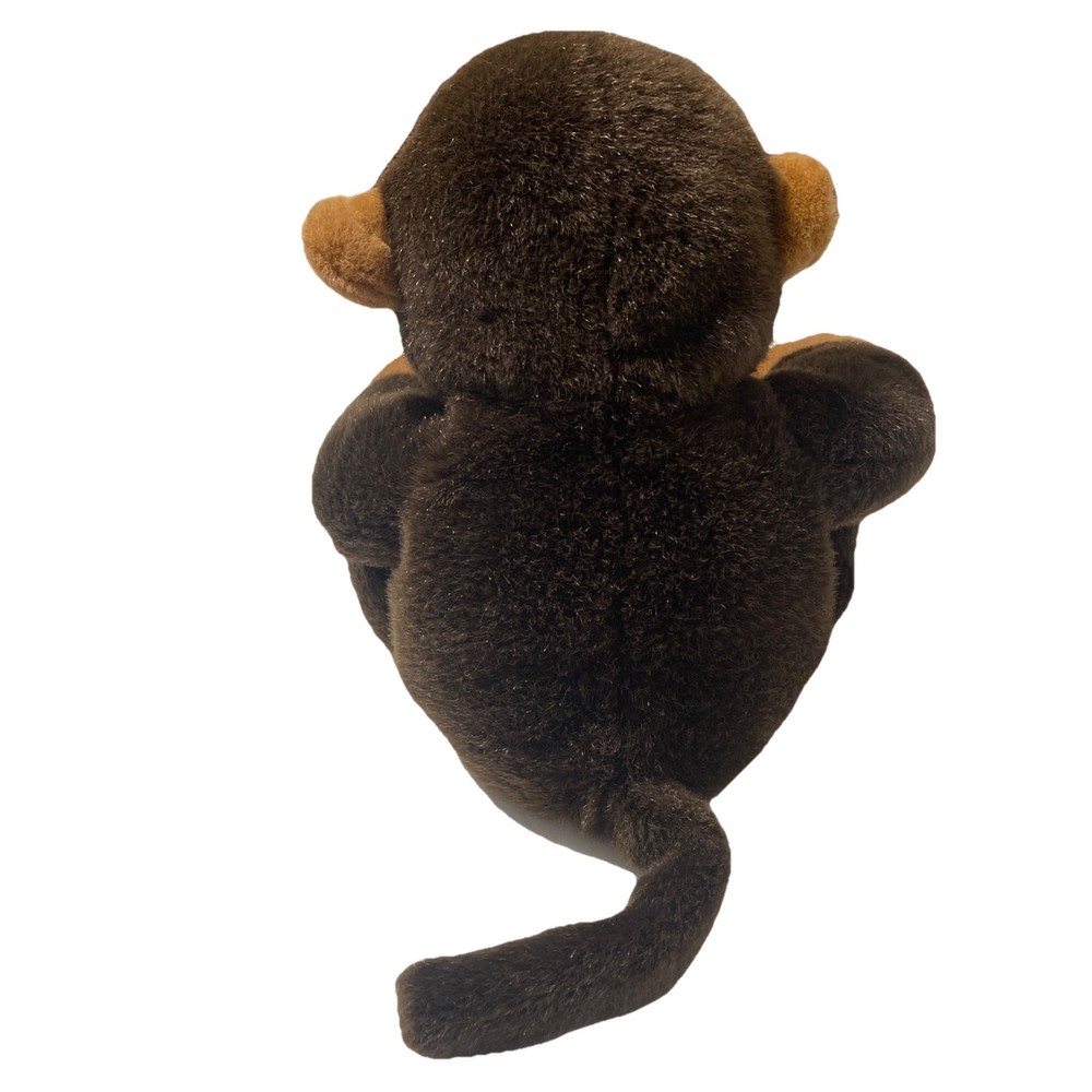 BONKERS BROWN MONKEY PLUSH HAND PUPPET 13in TOY COLLECTION