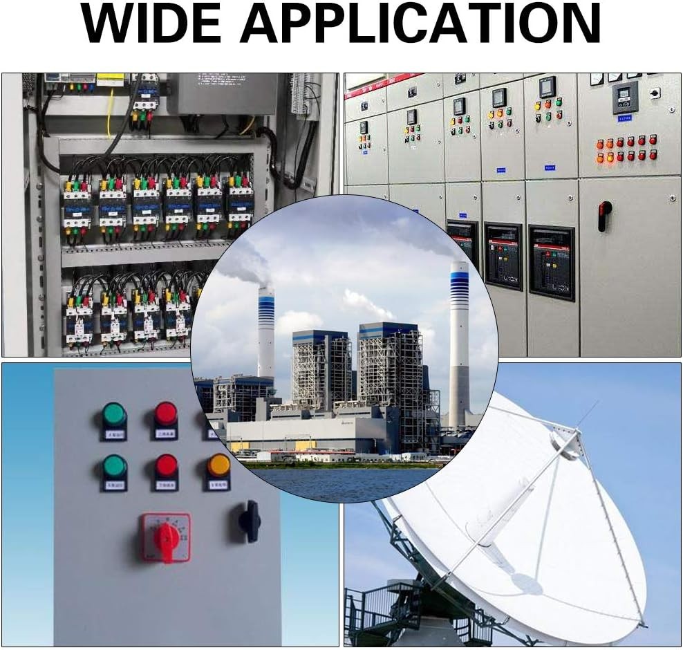 MAKERELE Plastic Waterproof Adjustable 38pcs NPT Cable KIT BOX, Grey