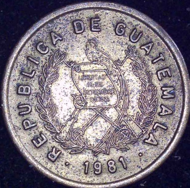 Guatemala - 1981 - 1 Centavo