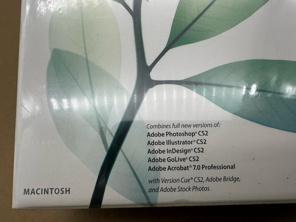 Adobe Creative Suite 2 Premium 18040501 MAC Edition - Sealed New