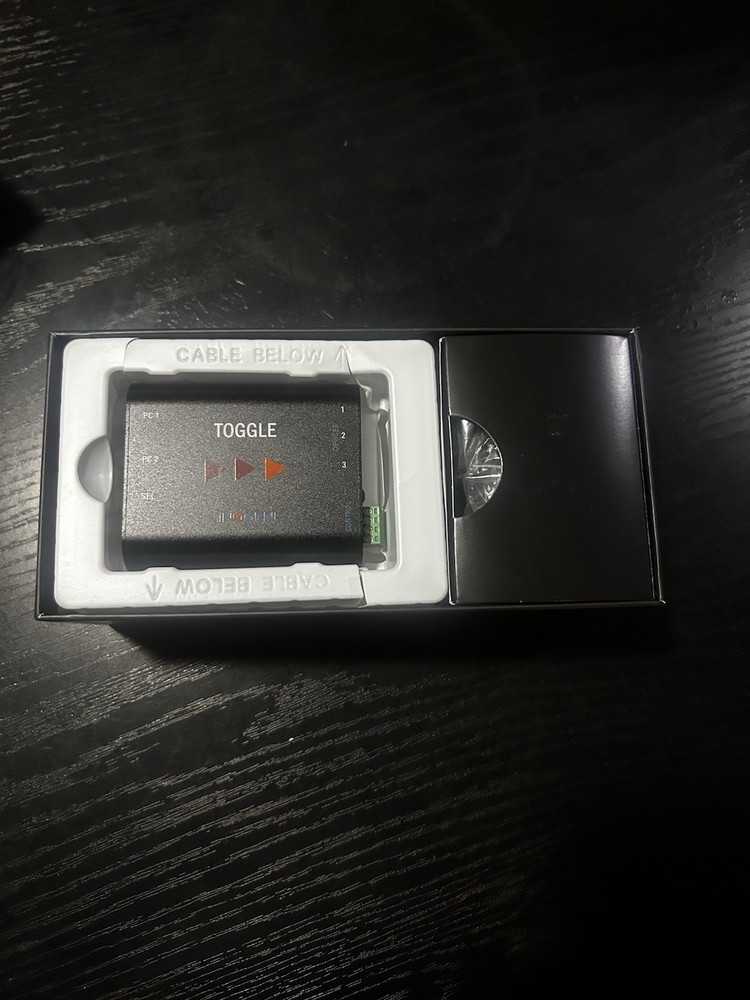 INOGENI TOGGLE USB Switcher 3 Inputs 1 Output Console/Tabletop