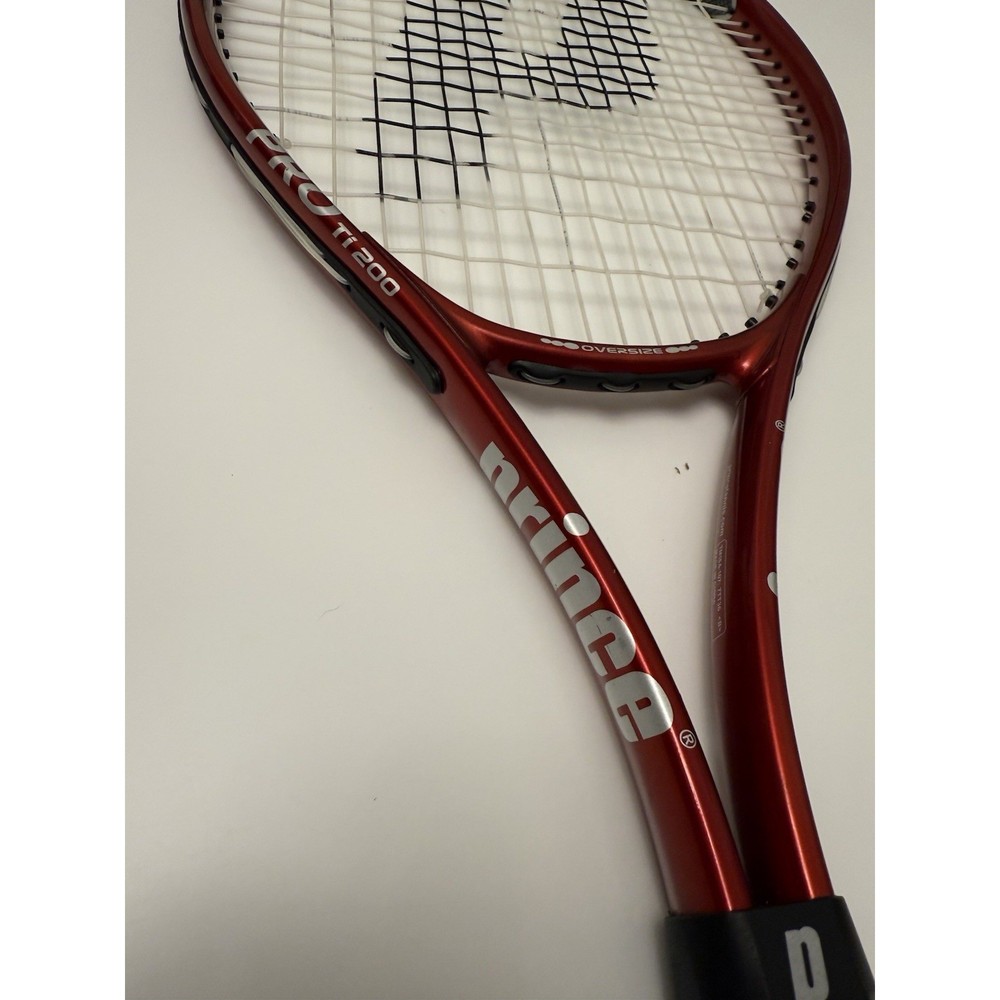 Prince Pro Ti 200 Titanium Oversize Tennis Racket Red Triple Force 7TT36