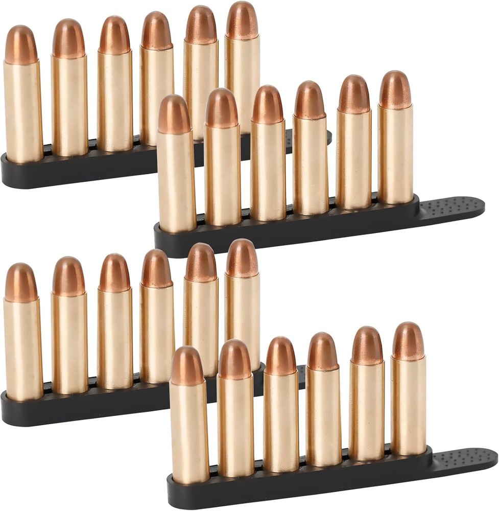 Compact Speed Loader for .38/.357 Revolvers - 6 Rounds, 4 Pack Urethane