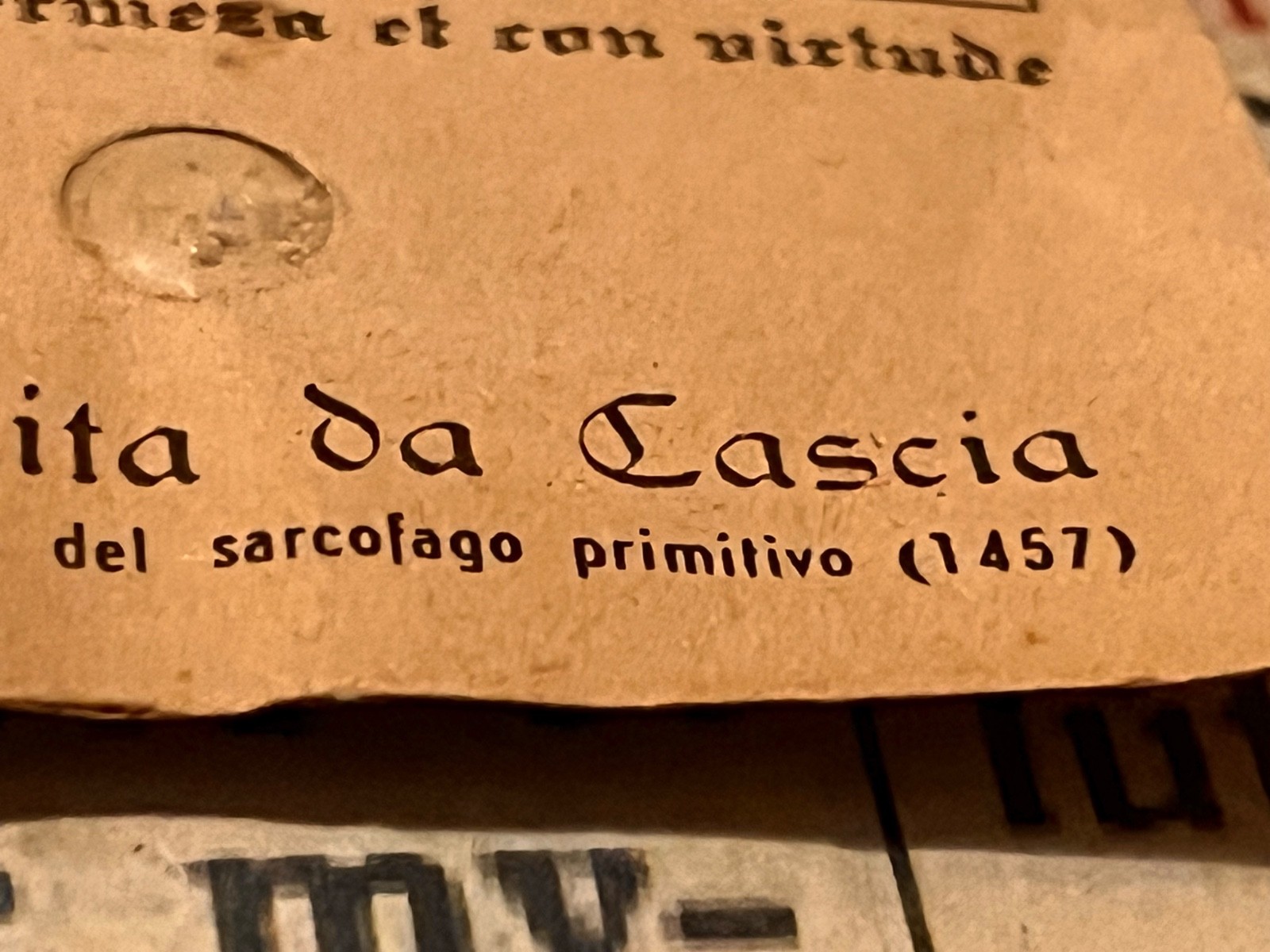 RARE SPECIAL RELIC / EX-VOTO S. Rita : stunning with Sterling Silver heart !!!