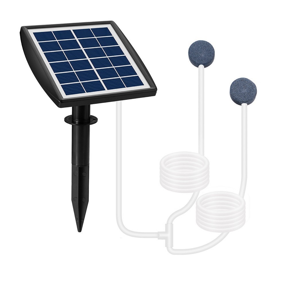 Oxygen Water Pump Solar Aerator Accessories Easy Installation Oxygenator