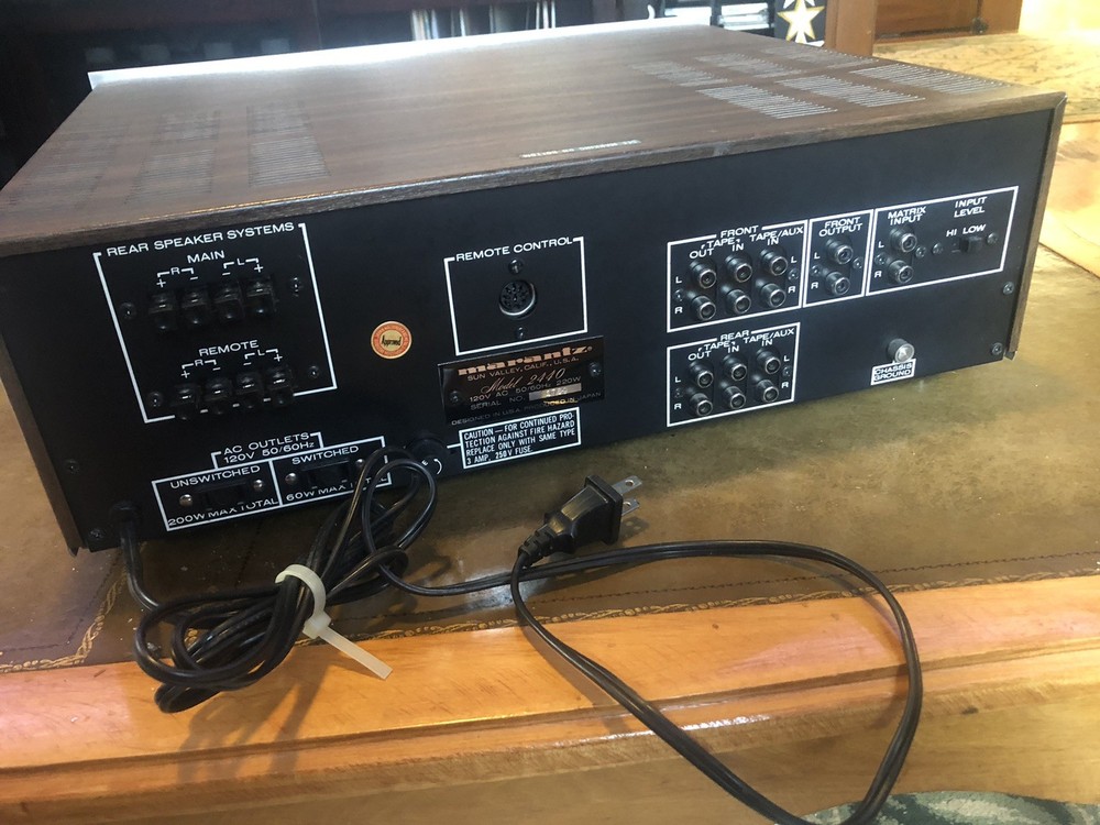 Marantz 2440 Quadradial Amplifier