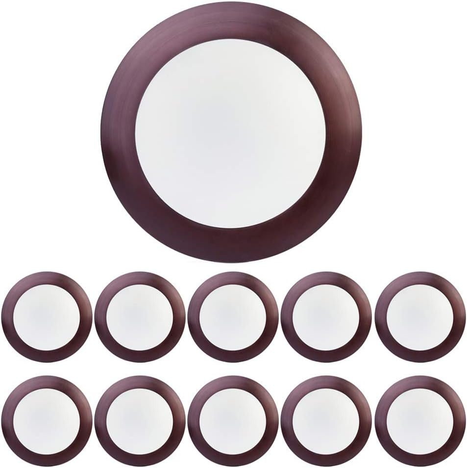 10 Pack 6" Dimmable LED Disk Light Flush Mount Ceiling Fixture for Home Improved