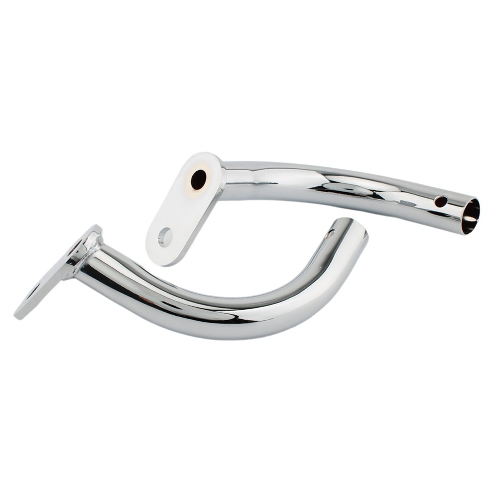 Chrome For 93-13 Harley Electra Glide Saddlebag Guard Eliminator Support Bracket