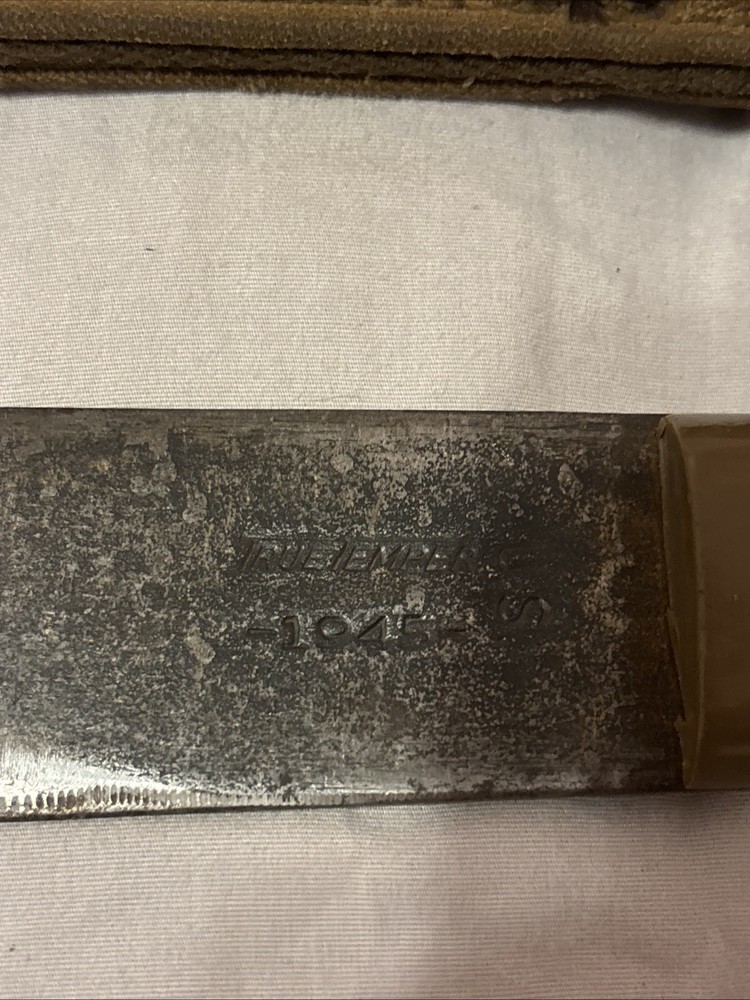 Ww2 1945 US true temper with Sheath