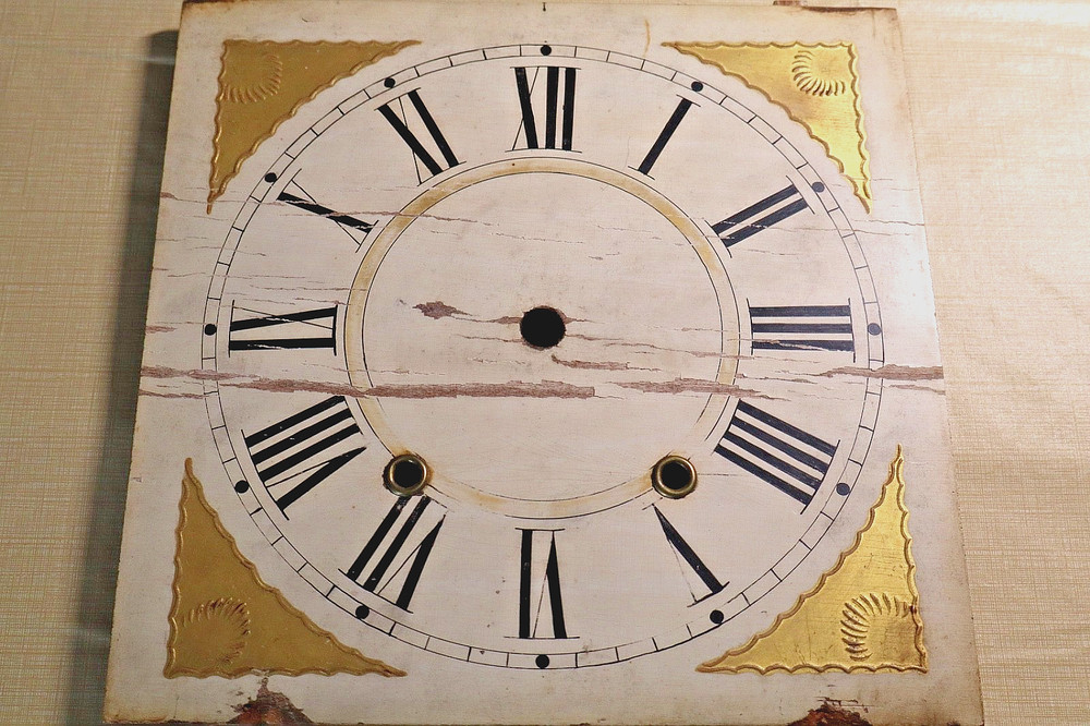 Eli Terry Wood Works Ogee Clock Dial