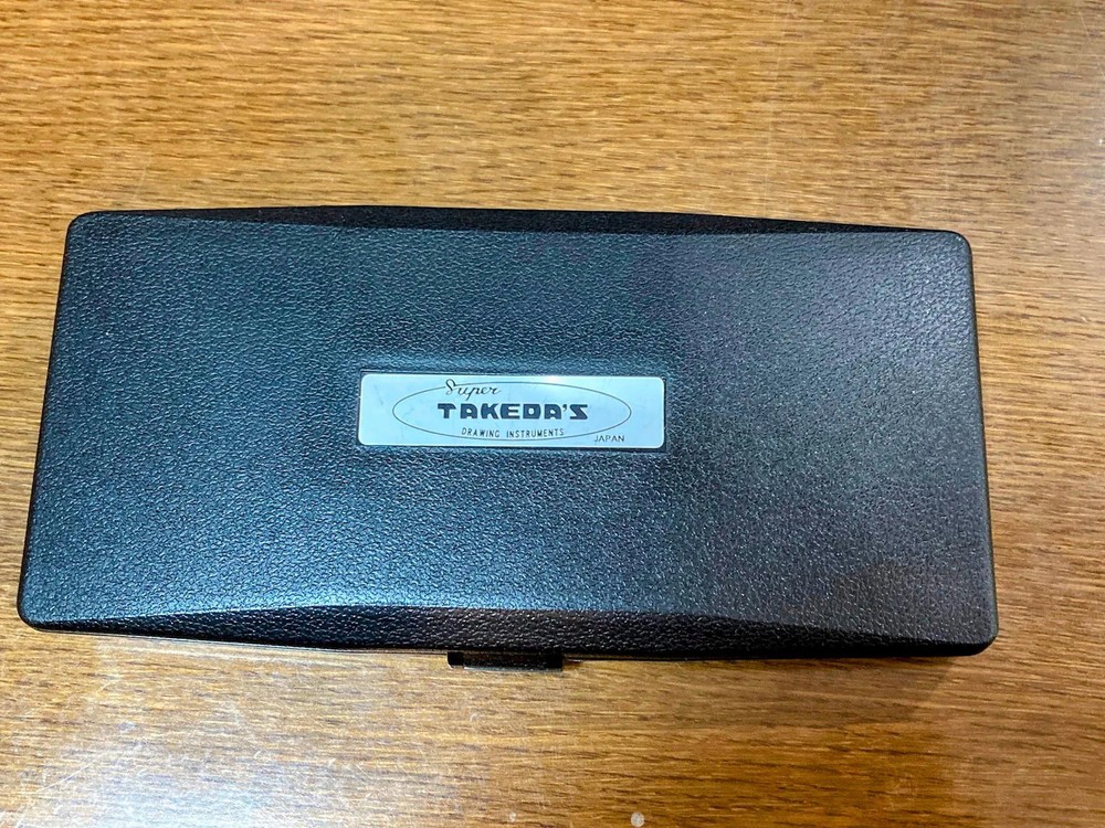 Vintage TAKEDA Drafting Tool Set Precision Compass Japan