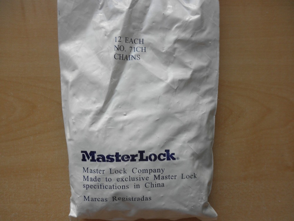 Master Lock 71CH Chain, 9" (12 per bag)