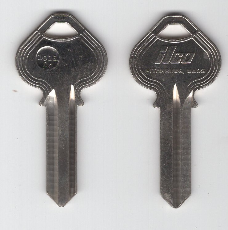 Ilco 1011D4  Russwin Key Blank same as original Russwin 5D4R