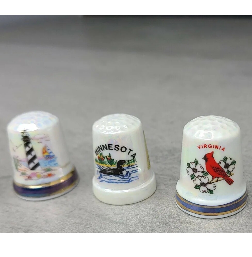 Lot of 4 Thimbles