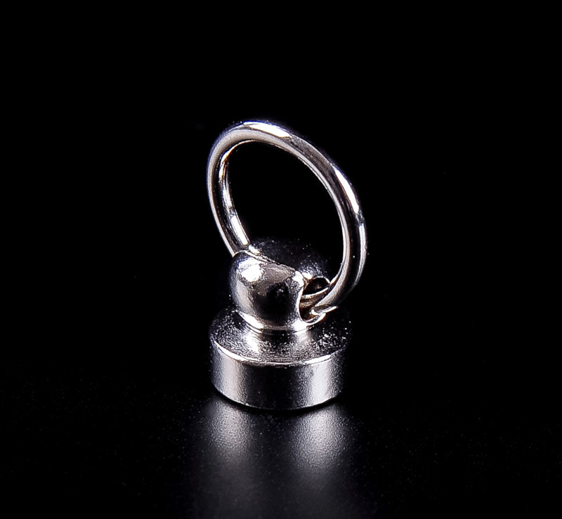 5pcs Silver CONNECTOR JOINT Medium Purse Wallet Chain Rope Key Safety Hardware