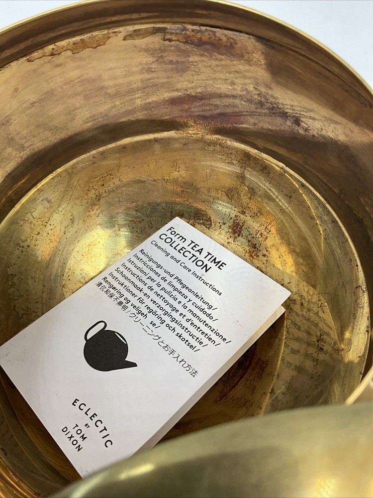 Tom Dixon Form Tea Pot Brass