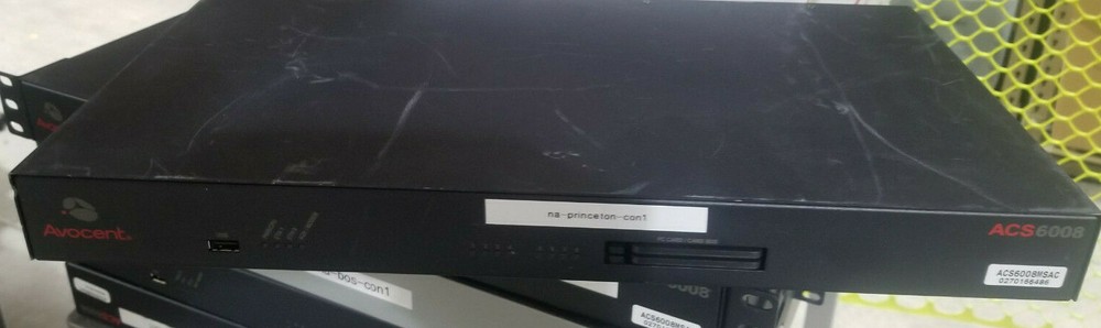 Avocent ACS 6008 8 Port Advanced Console Server ACS6008MSAC